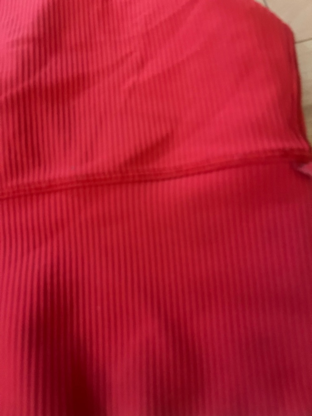 Lululemon Ribbed Red Tank Top - Picture 4 of 6